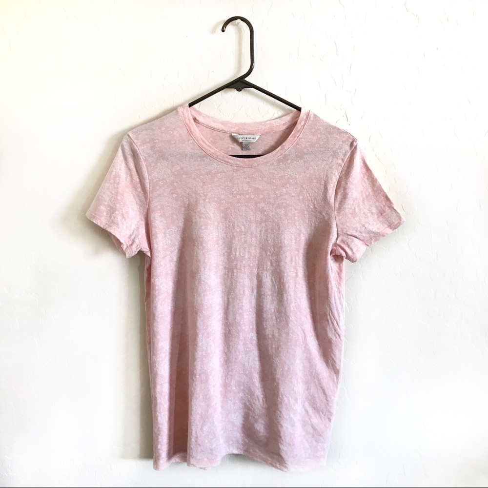 Lucky brand floral shirt